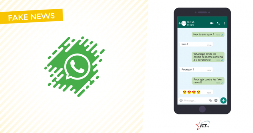 Fake News et Whatsapp : éviter les dérives